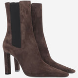 STIVALETTI CHELSEA FRANCOISE IN PELLE SCAMOSCIATA A007FA 27D002549 SAINT LAURENT 