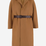 Cappotto balmacaan in lana A007HY Y1O732577 SAINT LAURENT 