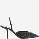 DÉCOLLETÉ FOLIE IN PELLE LISCIA E FAUX PITONE A007LS AAHDI1000 SAINT LAURENT 
