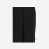 PANTALONI IN SATIN CRÊPE A RIGHE A007RL Y5L951000 SAINT LAURENT 