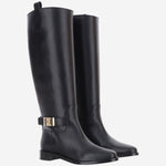 STIVALI zakia in pelle 01K228 001 SALVATORE FERRAGAMO 