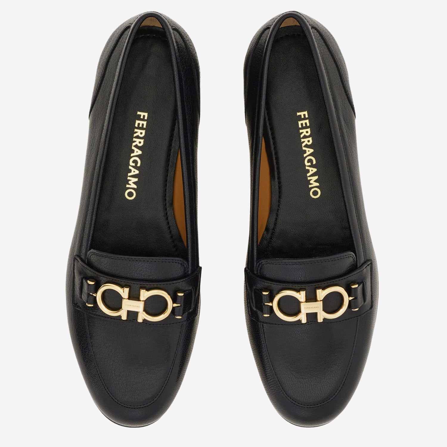 MOCASSINI GANCINI IN PELLE 01L663 001 SALVATORE FERRAGAMO 