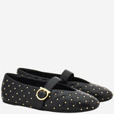 BALLERINE IN NAPPA CON BORCHIE E FIBBIA GANCINI 01L931 001 SALVATORE FERRAGAMO 