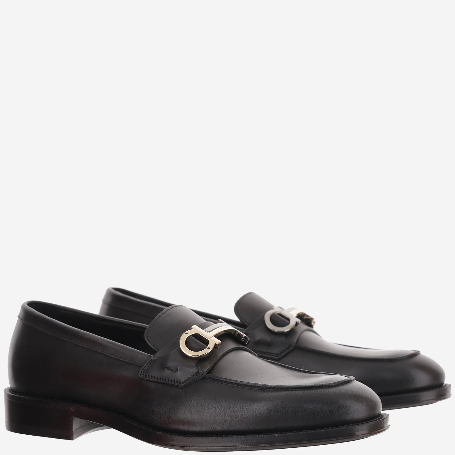 MOCASSINI IN PELLE 029276 778746003 SALVATORE FERRAGAMO 