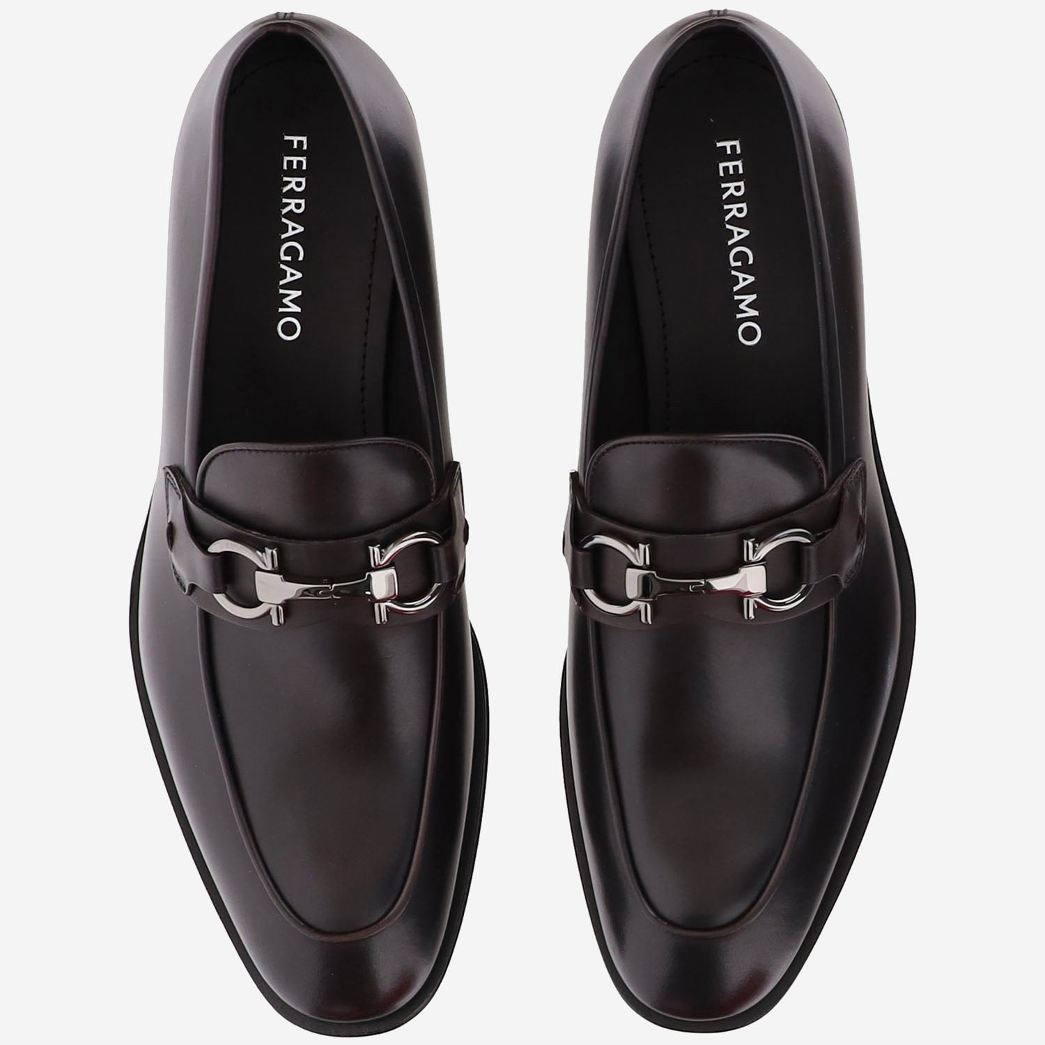 MOCASSINI IN PELLE 02A384 001 SALVATORE FERRAGAMO 