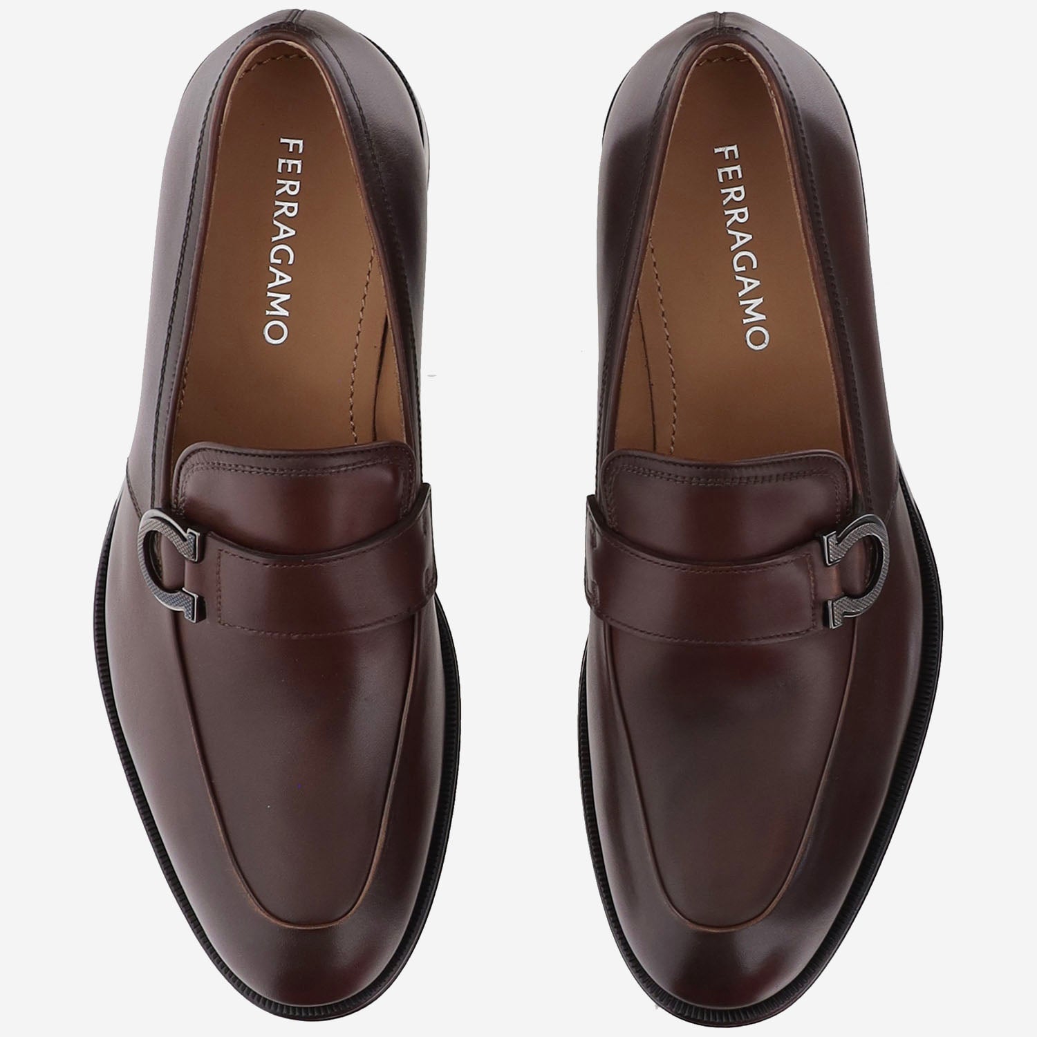 MOCASSINI IN PELLE 02A799 001 SALVATORE FERRAGAMO 