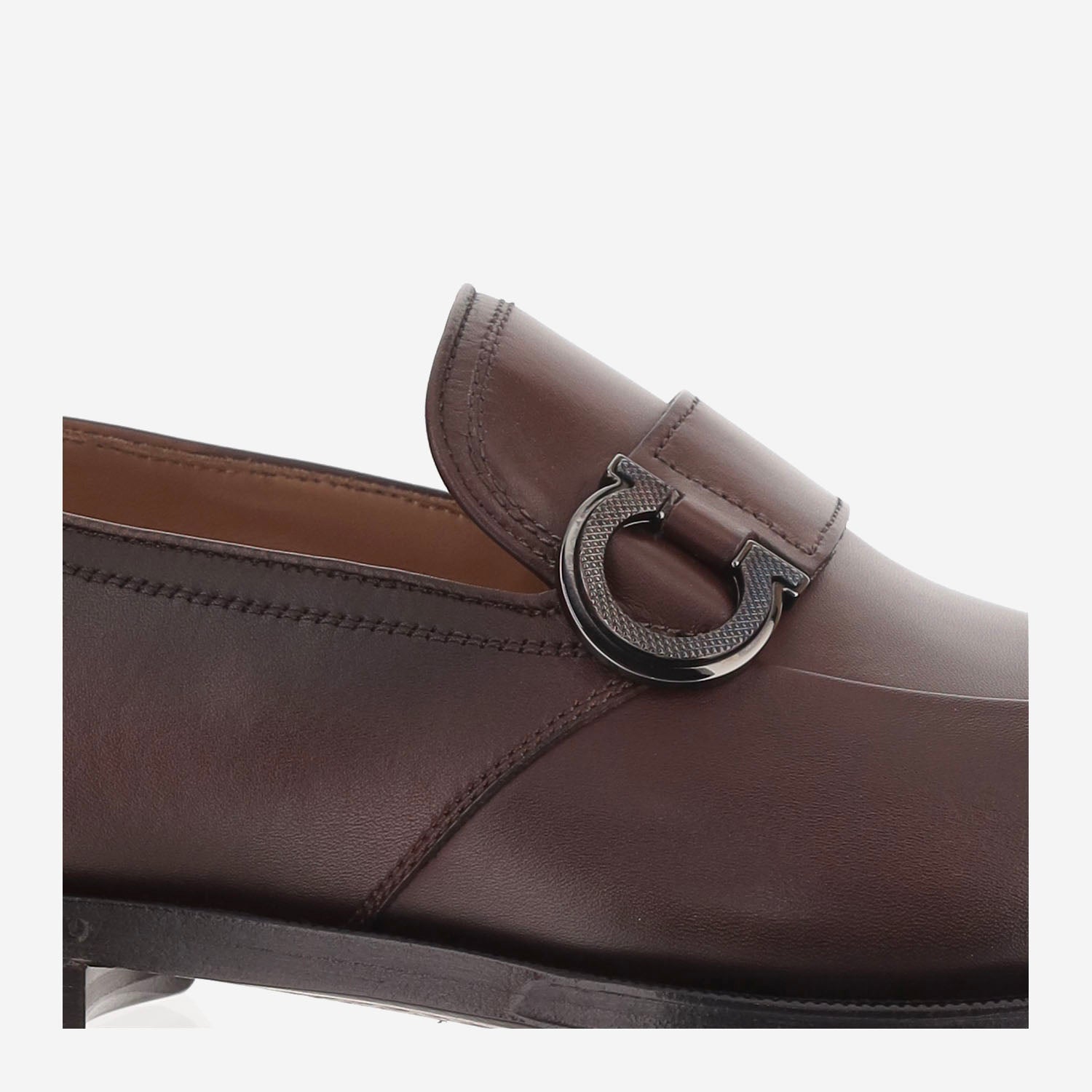 MOCASSINI IN PELLE 02A799 001 SALVATORE FERRAGAMO 