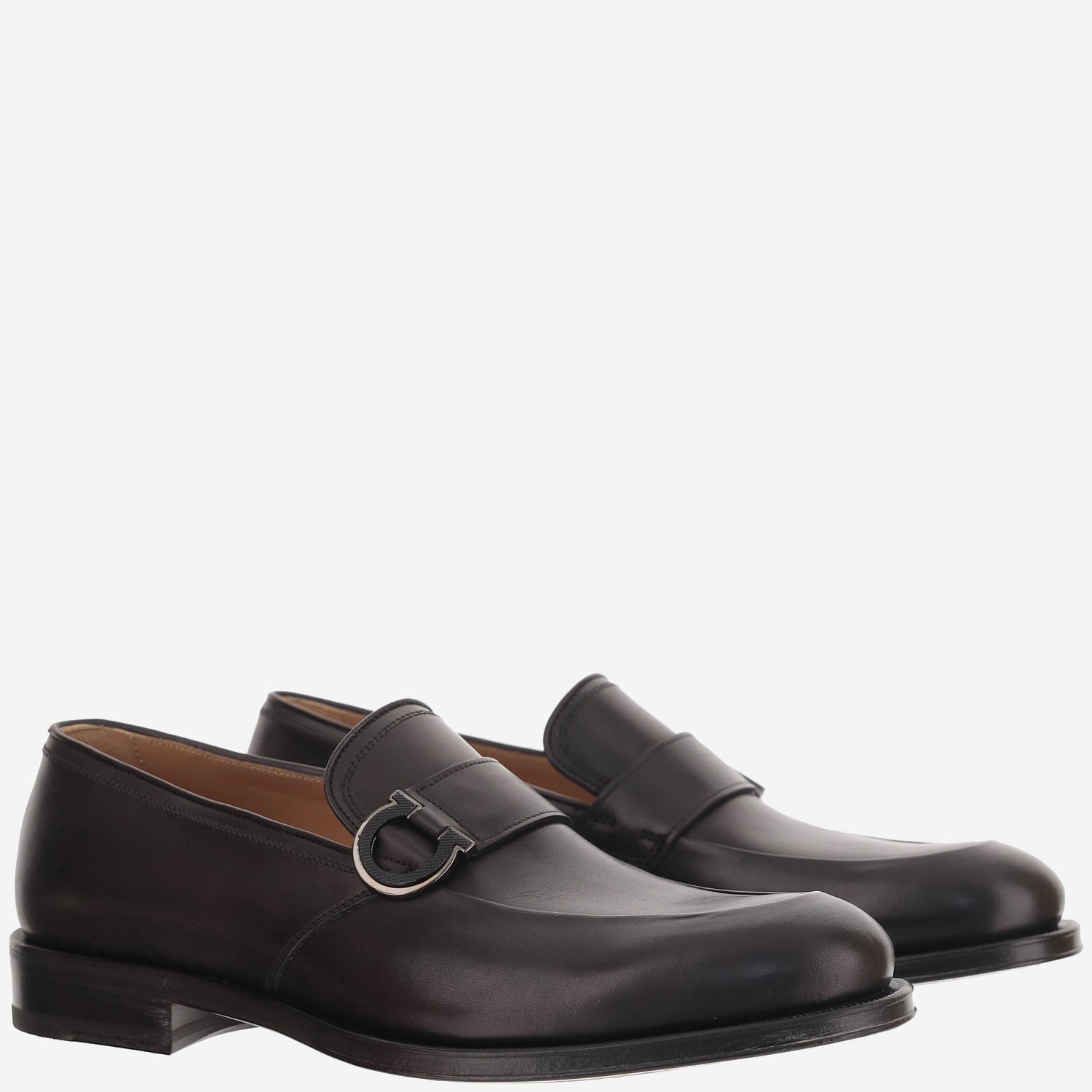 MOCASSINI IN PELLE 02A799 003 SALVATORE FERRAGAMO 