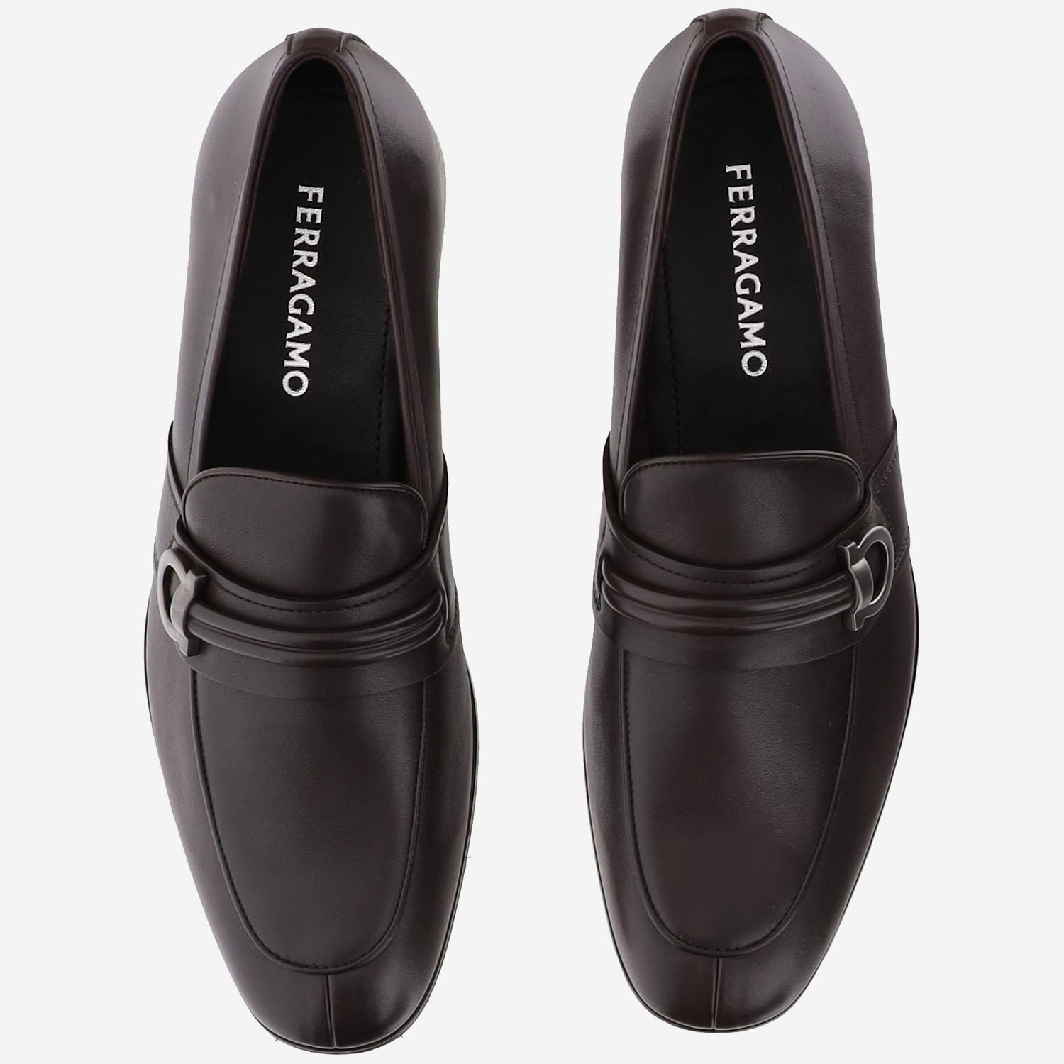 MOCASSINI IN PELLE 02A942 001 SALVATORE FERRAGAMO 