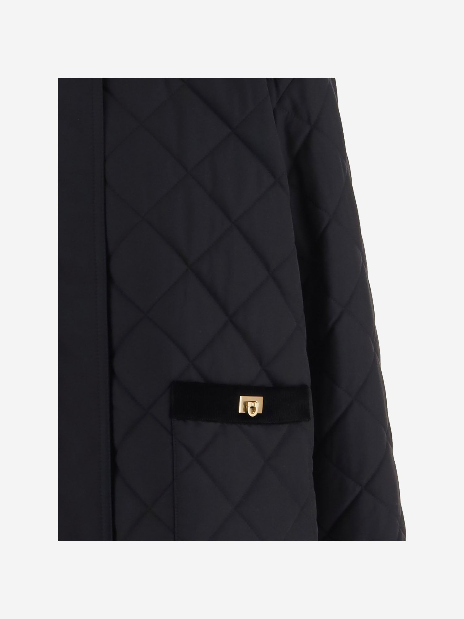 GIUBBOTTO TRAPUNTATO IN MISTO COTONE 13I378 002 SALVATORE FERRAGAMO 