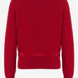 CARDIGAN IN CASHMERE CON LOGO 13I537 002 SALVATORE FERRAGAMO 