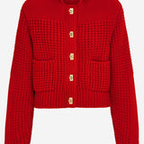 CARDIGAN IN LANA E CASHMERE 13I549 002 SALVATORE FERRAGAMO 