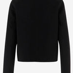 GIACCA IN LANA E CASHMERE CON BOTTONI DORATI 13I627 001 SALVATORE FERRAGAMO 