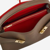 BORSA A SPALLA HUG SOFT IN PELLE 219816 003 SALVATORE FERRAGAMO 
