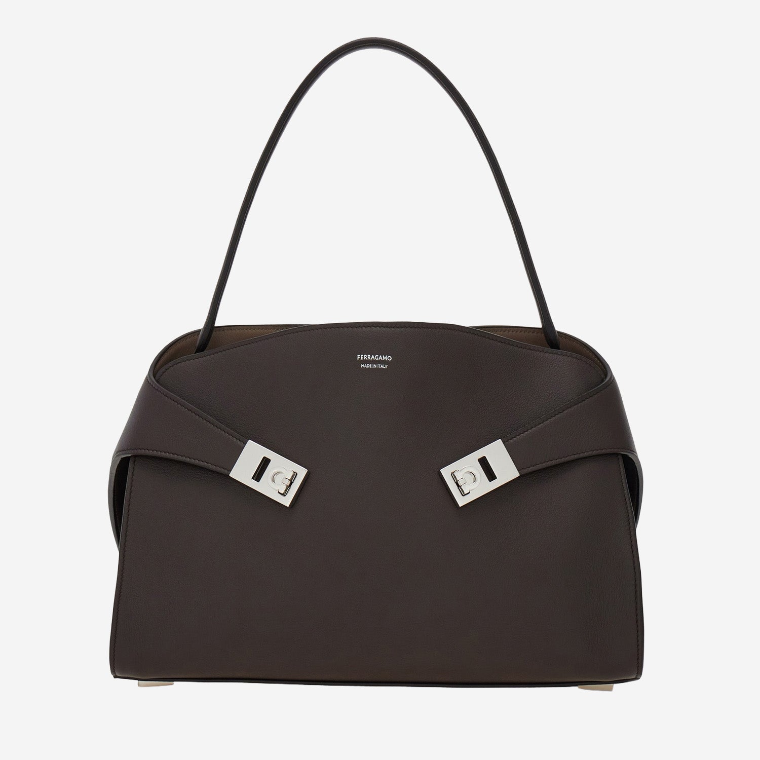 BORSA A SPALLA HUG SOFT IN PELLE 219816 043 SALVATORE FERRAGAMO 