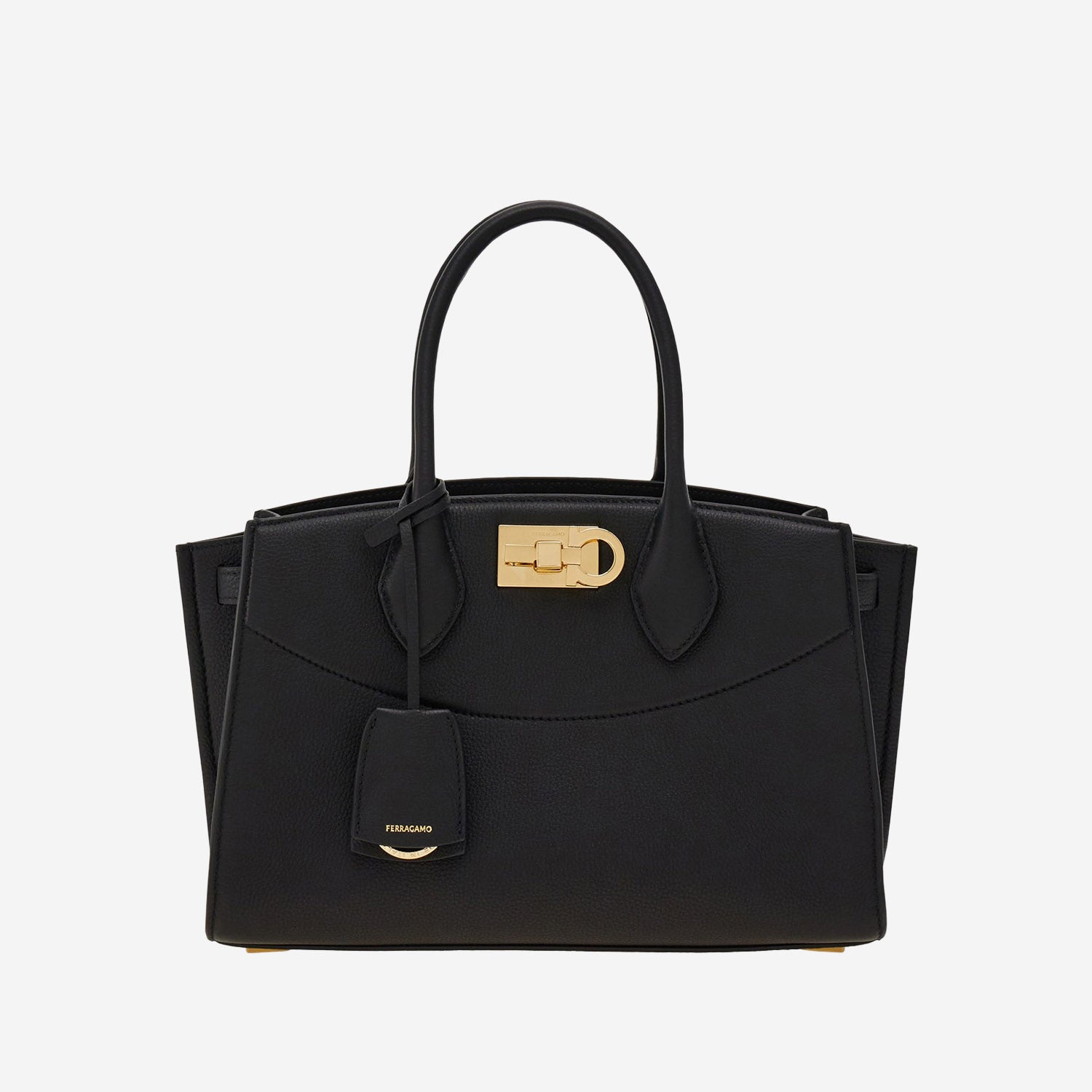 Borsa a mano in pelle martellata 21A112 001 SALVATORE FERRAGAMO 