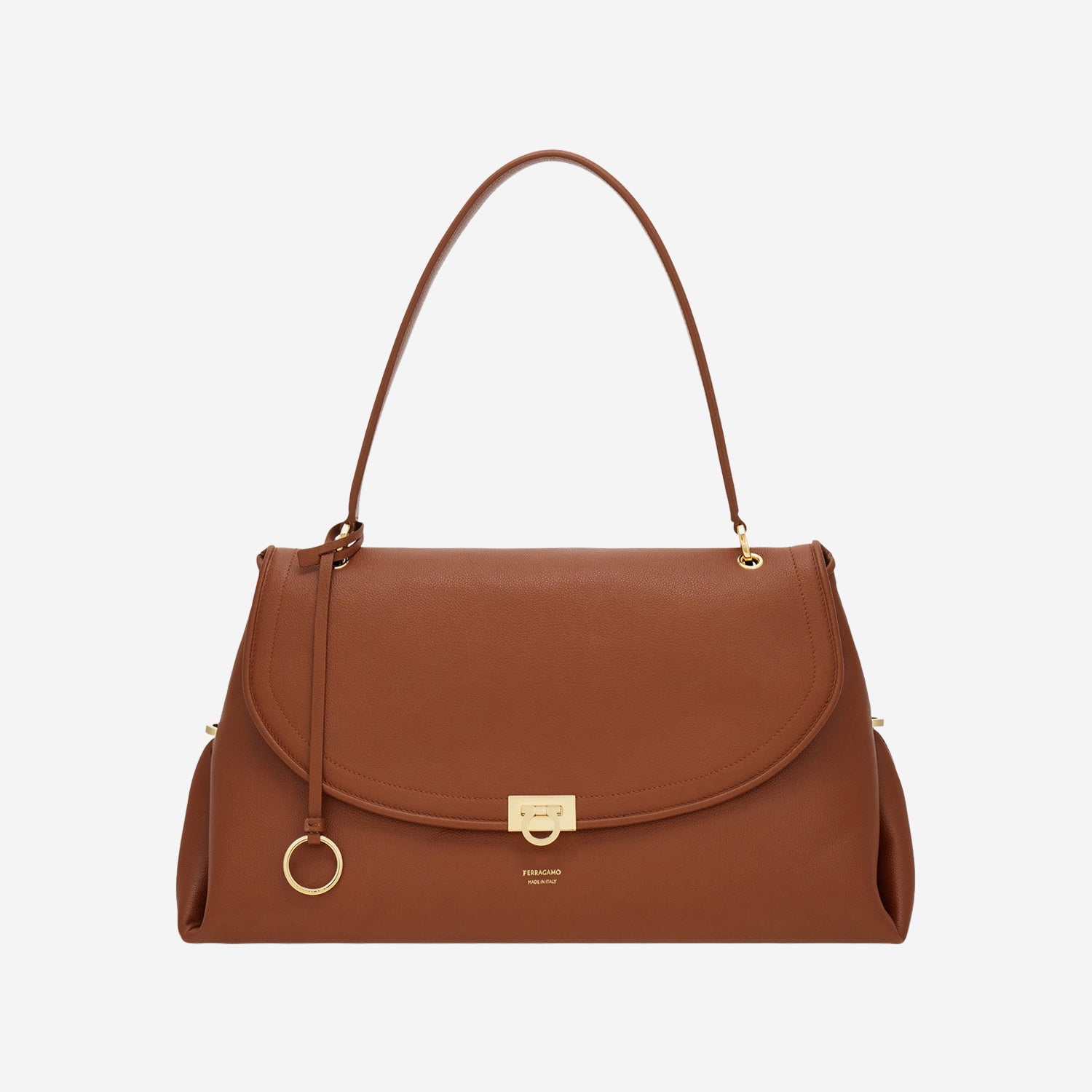 BORSA IN PELLE CON LOGO 21A866 002 SALVATORE FERRAGAMO 
