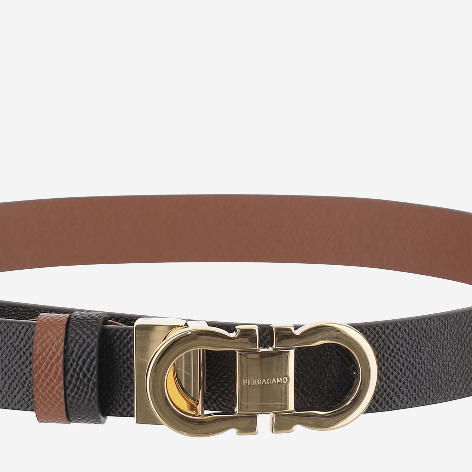 CINTURA GANCINI REVERSIBILE 230294 009 SALVATORE FERRAGAMO 