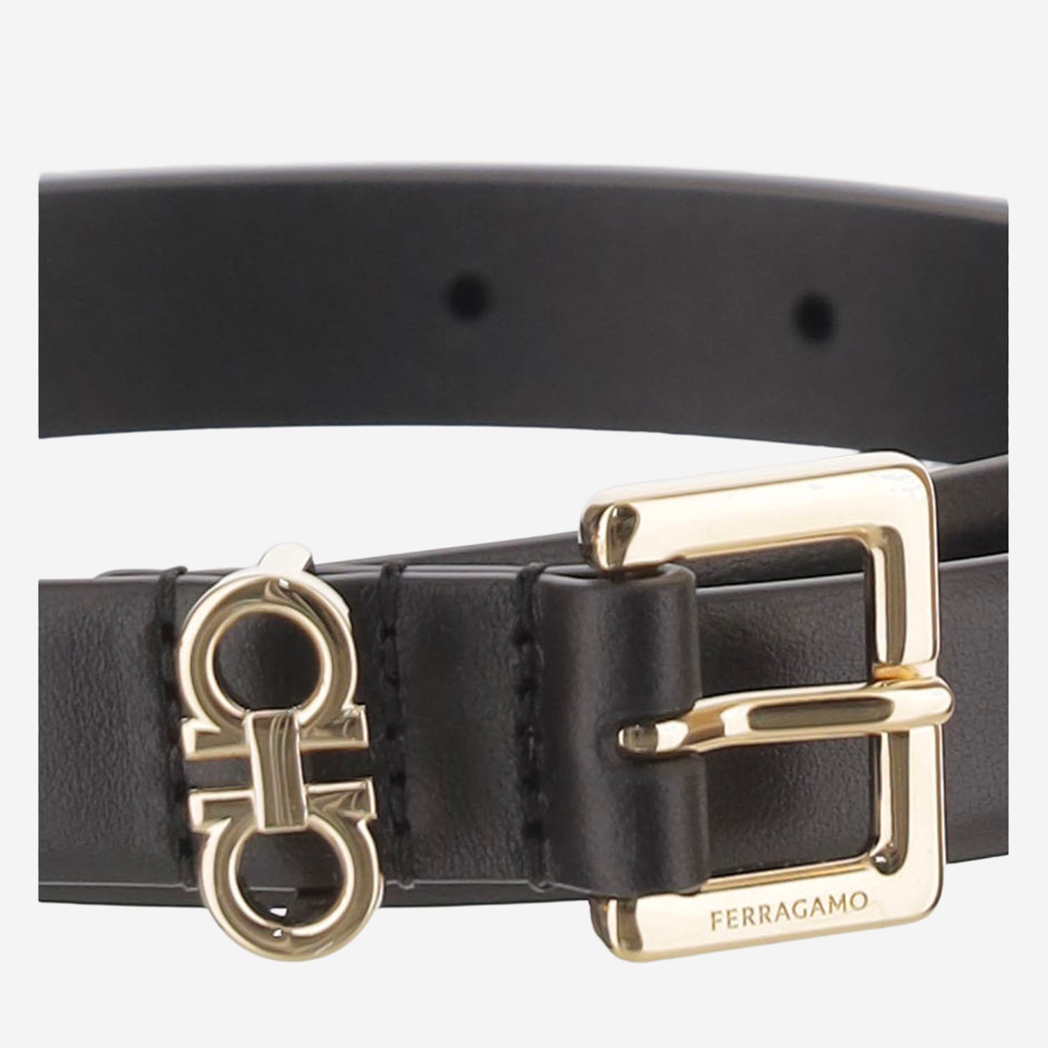 CINTURA IN PELLE 230413 001 SALVATORE FERRAGAMO 