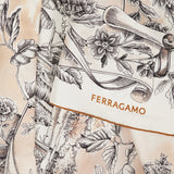 FOULARD IN SETA CON STAMPA VOYAGE 310244 003 SALVATORE FERRAGAMO 