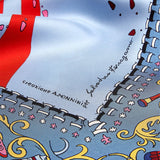 FOULARD IN SETA CON STAMPA 311595 093 SALVATORE FERRAGAMO 