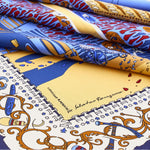 FOULARD IN SETA CON STAMPA 311595 098 SALVATORE FERRAGAMO 