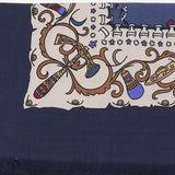 FOULARD IN SETA E LANA A MOTIVO FANTASIA 321279 795090002 SALVATORE FERRAGAMO 