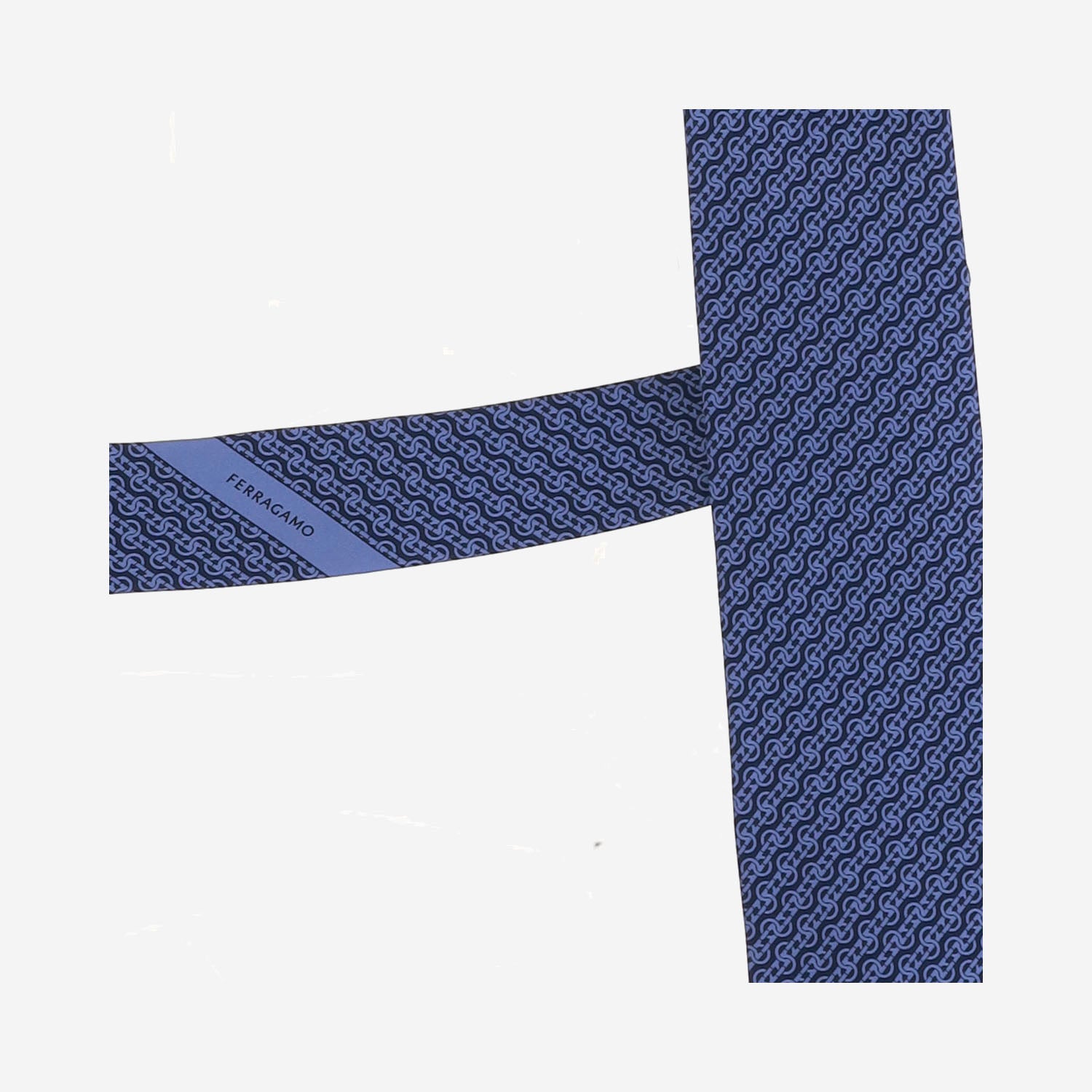 CRAVATTA IN SETA CON MOTIVO FANTASIA 350948 001 SALVATORE FERRAGAMO 