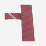 CRAVATTA IN SETA CON MOTIVO FANTASIA 350997 004 SALVATORE FERRAGAMO 