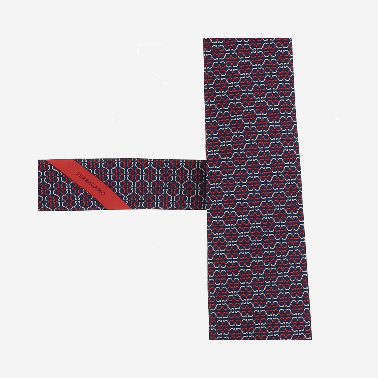 CRAVATTA IN SETA CON MOTIVO FANTASIA 351204 001 SALVATORE FERRAGAMO 