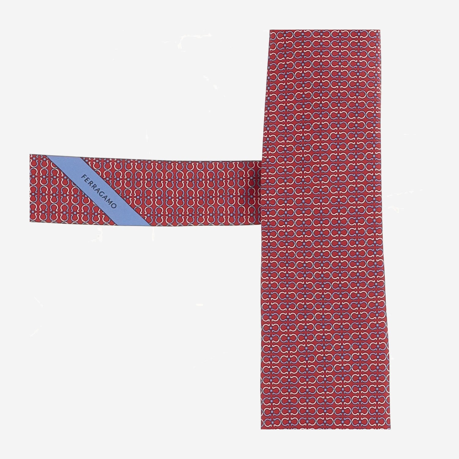 CRAVATTA IN SETA CON MOTIVO FANTASIA 351204 004 SALVATORE FERRAGAMO 