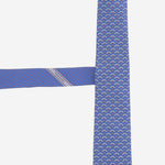 CRAVATTA IN SETA CON MOTIVO FANTASIA 351389 003 SALVATORE FERRAGAMO 