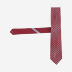 CRAVATTA IN SETA CON MOTIVO FANTASIA 351389 004 SALVATORE FERRAGAMO 