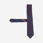 CRAVATTA IN SETA CON MOTIVO FANTASIA 351434 002 SALVATORE FERRAGAMO 