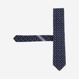 CRAVATTA IN SETA CON MOTIVO FANTASIA 351440 001 SALVATORE FERRAGAMO 
