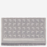 SCIARPA IN LANA CON MOTIVO FANTASIA 520184 001 SALVATORE FERRAGAMO 