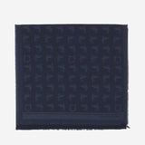 SCIARPA IN LANA CON MOTIVO FANTASIA 520184 004 SALVATORE FERRAGAMO 