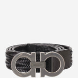 CINTURA INTRECCIATA CON FIBBIA GANCINI 670737 003 SALVATORE FERRAGAMO 