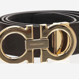 CINTURA GANCINI REVERSIBILE IN PELLE 679710 082 SALVATORE FERRAGAMO 