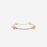 BRACCIALE GANCINI TORCHON IN OTTONE 760991 001 SALVATORE FERRAGAMO 