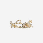 Bracciale Gancini torchon 760993 001 SALVATORE FERRAGAMO 