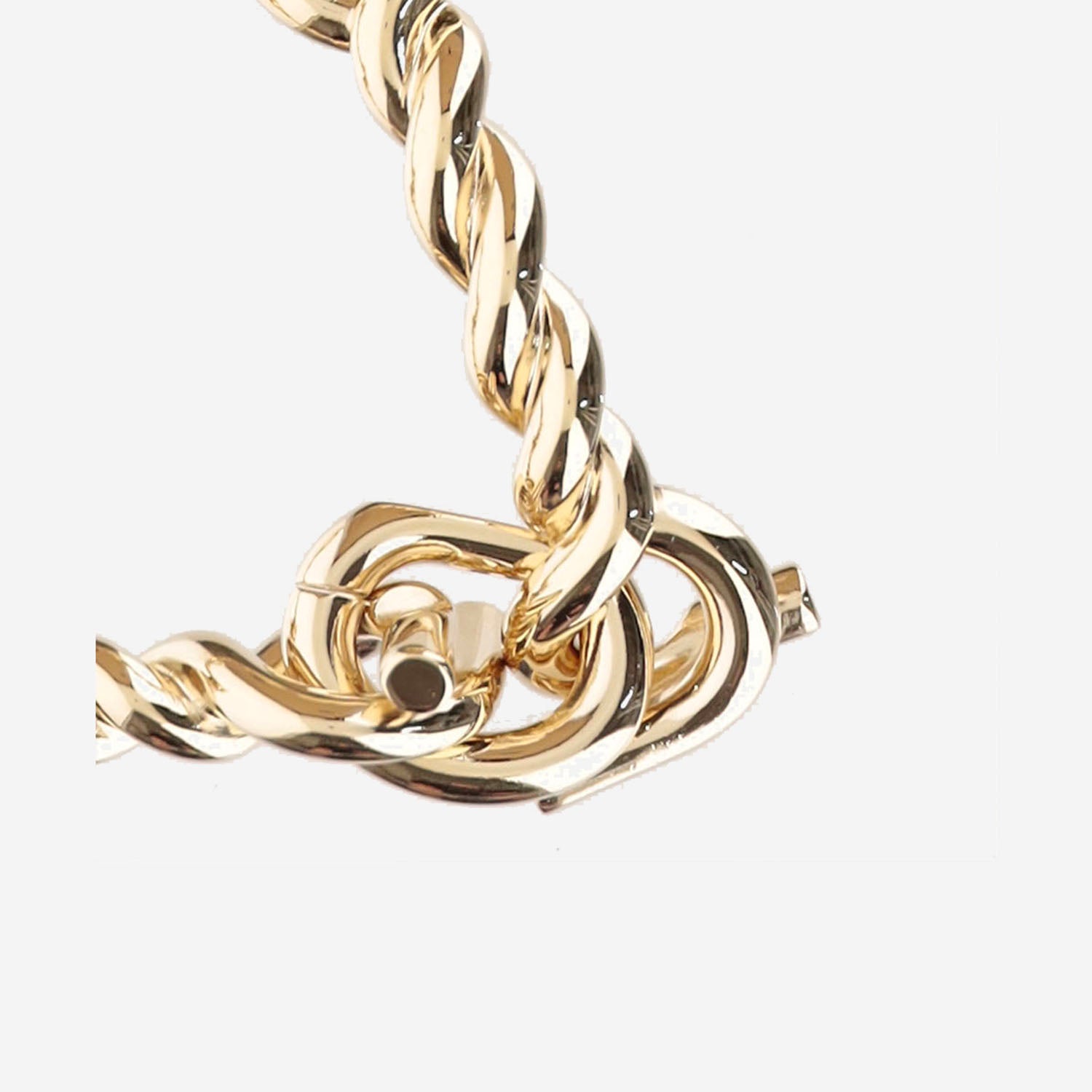 Bracciale Gancini torchon 760993 001 SALVATORE FERRAGAMO 