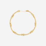 COLLANA GANCINI TORCHON IN OTTONE 760994 001 SALVATORE FERRAGAMO 