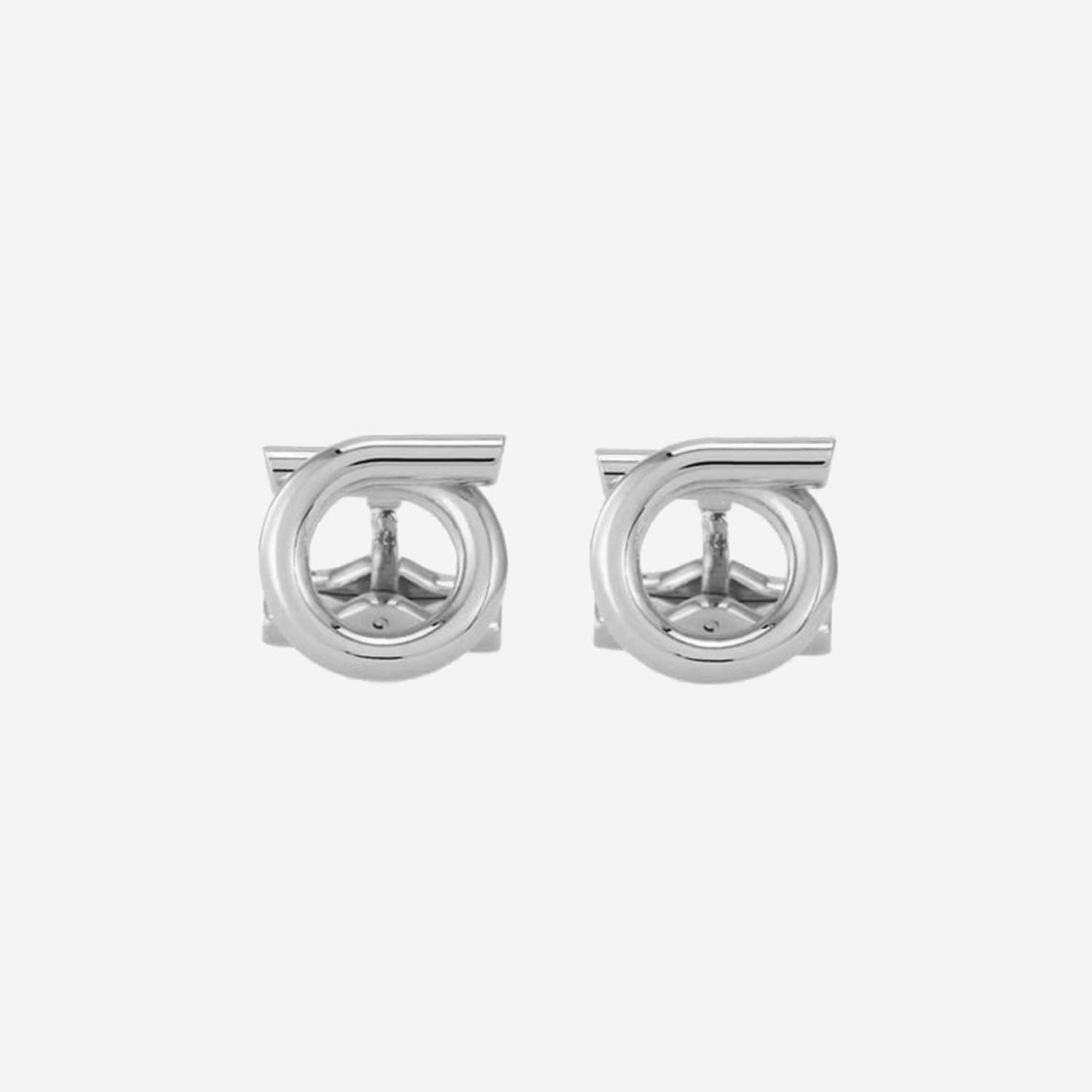 GEMELLI GANCINI IN OTTONE 770381 001 SALVATORE FERRAGAMO 