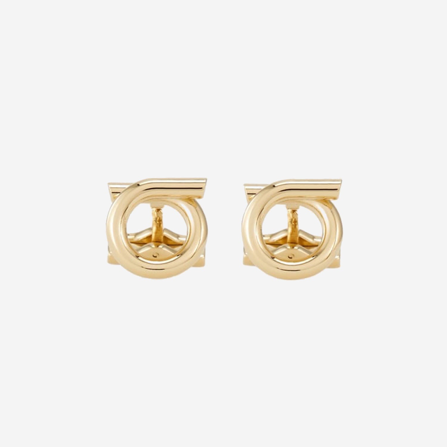 GEMELLI GANCINI IN OTTONE 770381 002 SALVATORE FERRAGAMO 