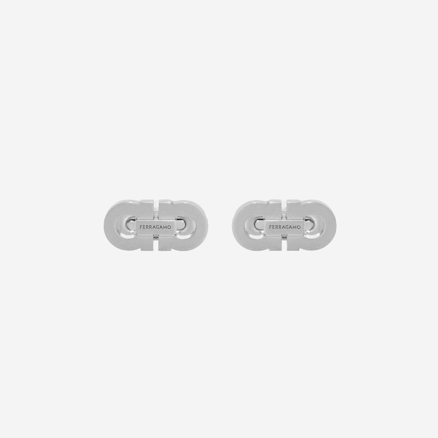 GEMELLI IN OTTONE CON LOGO INCISO 770385 001 SALVATORE FERRAGAMO 