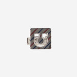 GEMELLI GANCINI SQUADRATI IN OTTONE 770413 001 SALVATORE FERRAGAMO 