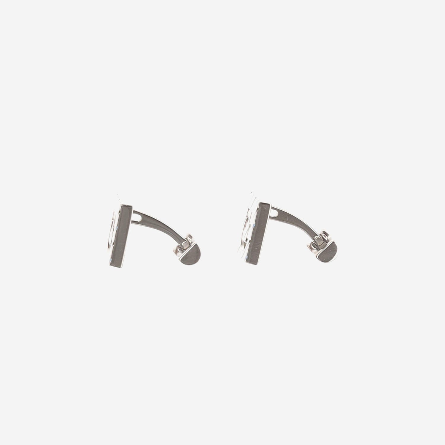 GEMELLI GANCINI SQUADRATI IN OTTONE 770413 002 SALVATORE FERRAGAMO 