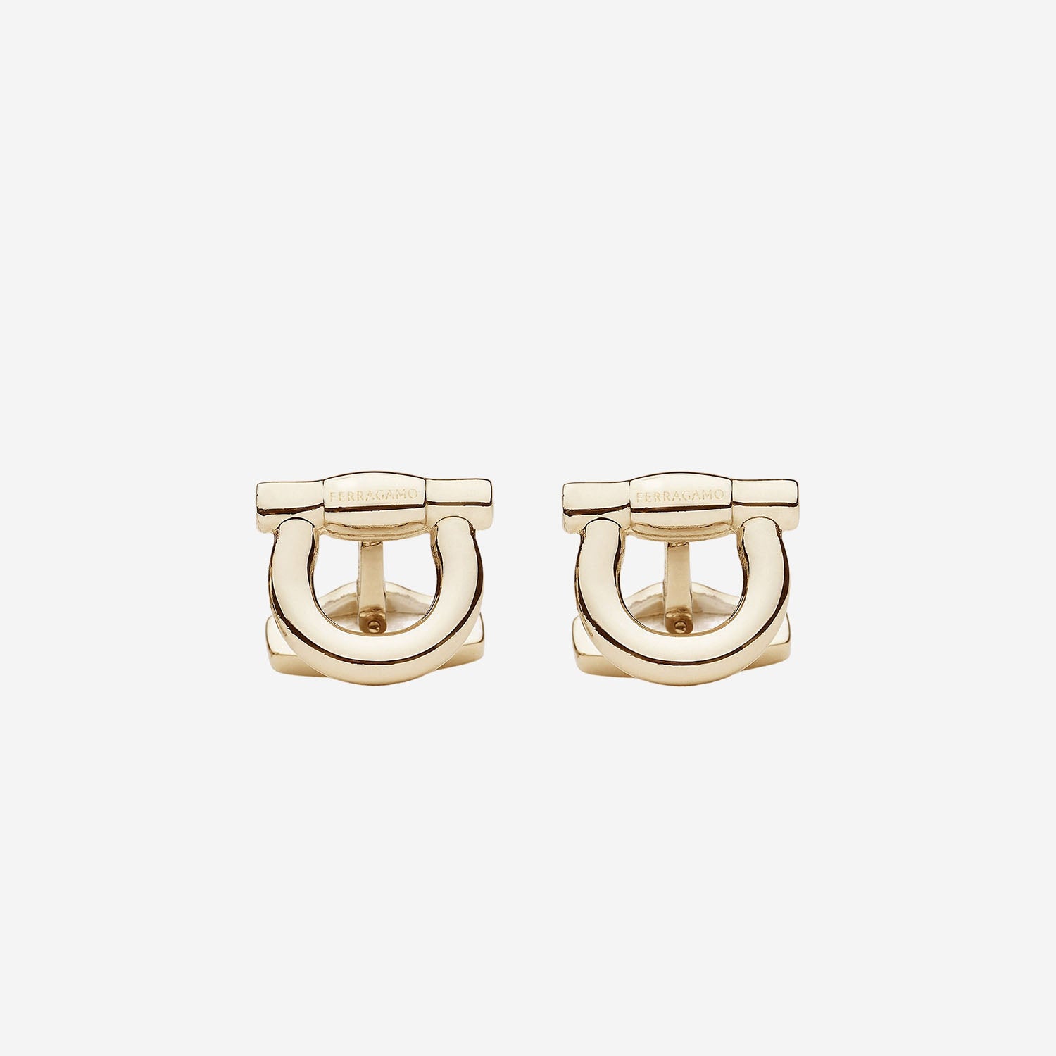 GEMELLI GANCINI IN OTTONE 775189 001 SALVATORE FERRAGAMO 