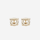 GEMELLI GANCINI IN OTTONE 775189 001 SALVATORE FERRAGAMO 